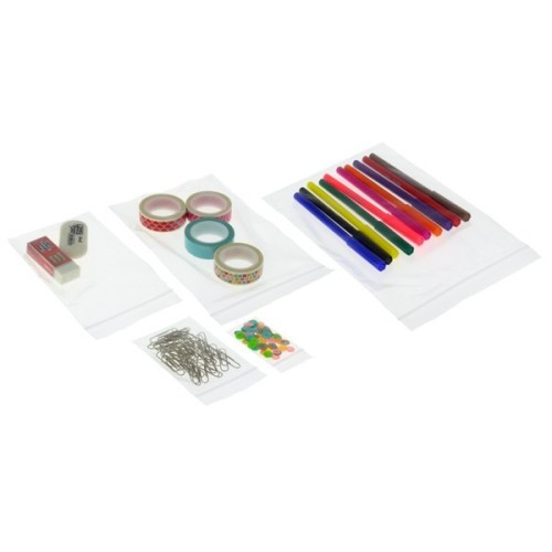 15979-PACK 100 BOLSAS POLIETILENO 50 MICRAS AUTOCIERRE ZIP 100X150MM FIXO 50063700