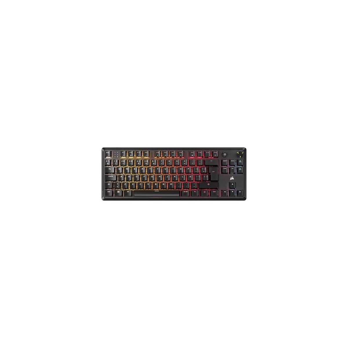 TECLADO CORSAIR K70 CORE TKL RGB MLX RED ESPANOL CH 910971E ES