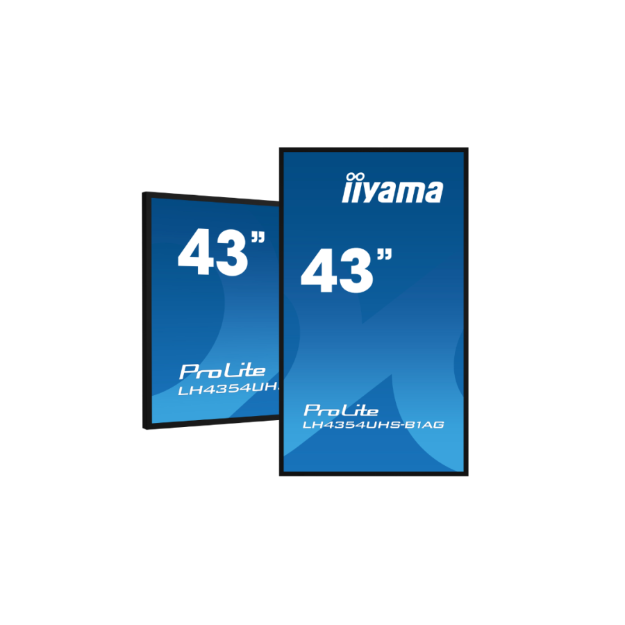 16000-MONITOR IIYAMA 43" (LH4375UHS-B1AG) ANDROID 11 / 3844X2160 (4K UHD) / OPERACION 24/7 /500CD / LANDSC. Y PORTRAIT / 16000-MONITOR IIYAMA 43" (LH4375UHS-B1AG) ANDROID 11 / 3844X2160 (4K UHD) / OPERACION 24/7 /500CD / LANDSC. Y PORTRAIT /