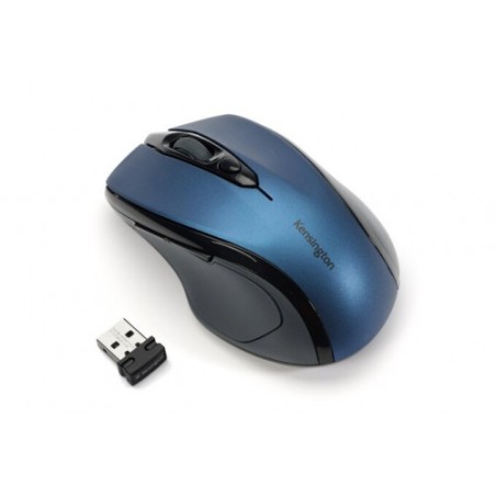 1604-RATON INALAMBRICO PRO FIT TAMANO MEDIO SENSOR OPTICO COLOR AZUL KENSINGTON K72421WW