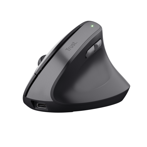 16075-Trust Bayo II raton mano derecha RF inalambrico Optico 2400 DPI