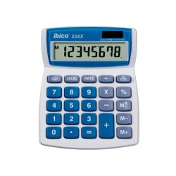 1610-CALCULADORA DE SOBREMESA DE 8 DIGITOS MODELO 208X SOLAR / PILA IBICO IB410062
