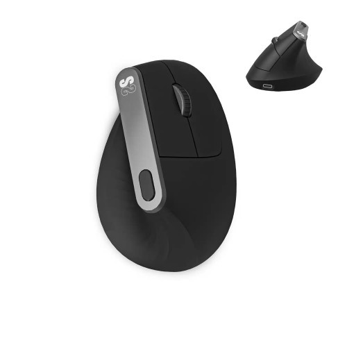 16108-SUBBLIM SUBMO-EDNVW01 raton Universal mano derecha Bluetooth + USB Type-C Optico 4000 DPI