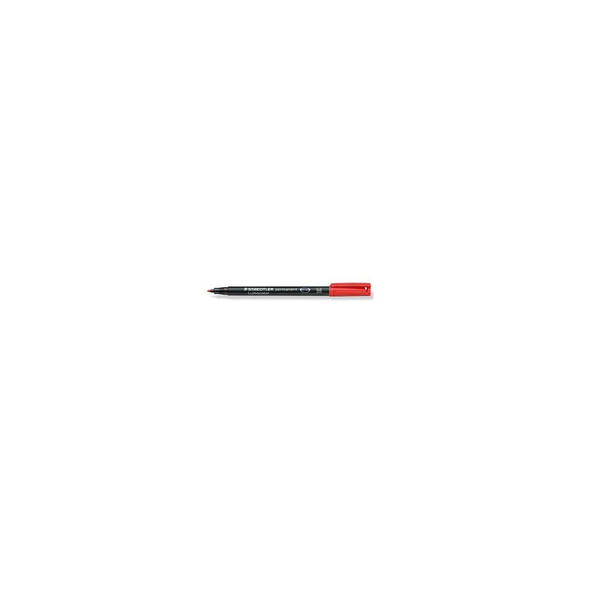 MARCADOR LUMOCOLOR PERMANENTE PUNTA MEDIA 1MM ROJO STAEDTLER 317 2