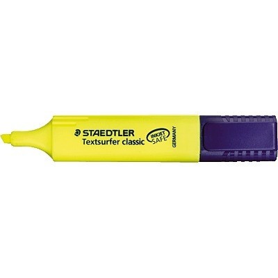 MARCADOR FLUORESCENTE TEXTSURFER CLASSIC 1 5MM AMARILLO STAEDTLER 364 1