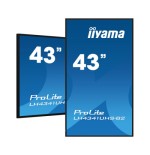 16223-iiyama LH4341UHS-B2 pantalla de senalizacion 108 cm (42.5") LCD 500 cd / m2 4K Ultra HD Procesador incorporado And