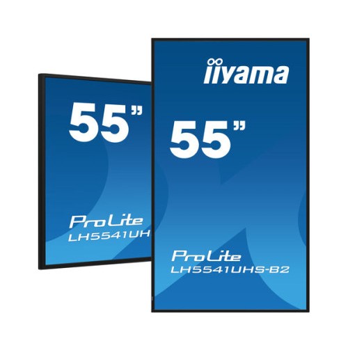 16224-iiyama LH5541UHS-B2 pantalla de senalizacion 139,7 cm (55") LCD 500 cd / m2 4K Ultra HD Procesador incorporado And