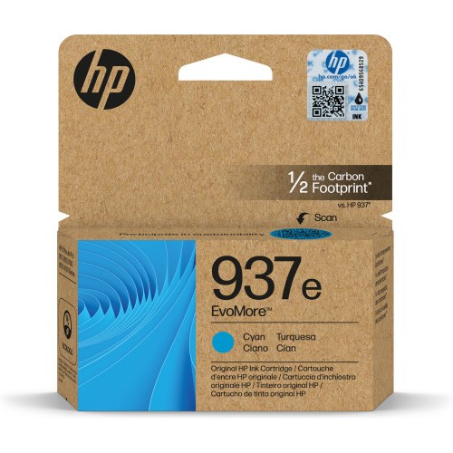 16286-HP Cartucho de Tinta Original EvoMore 937e cian