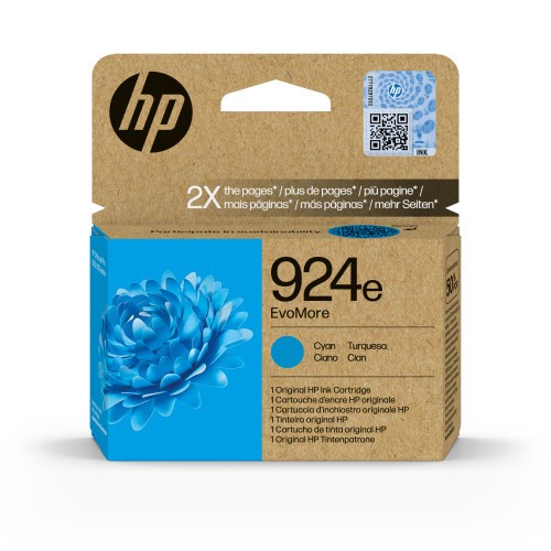 16289-HP Cartucho de Tinta Original EvoMore 924e cian
