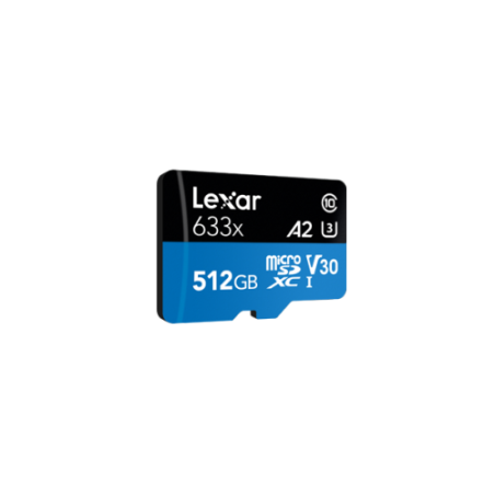 16329-Lexar 633x 512 GB MicroSDXC UHS-I Clase 10