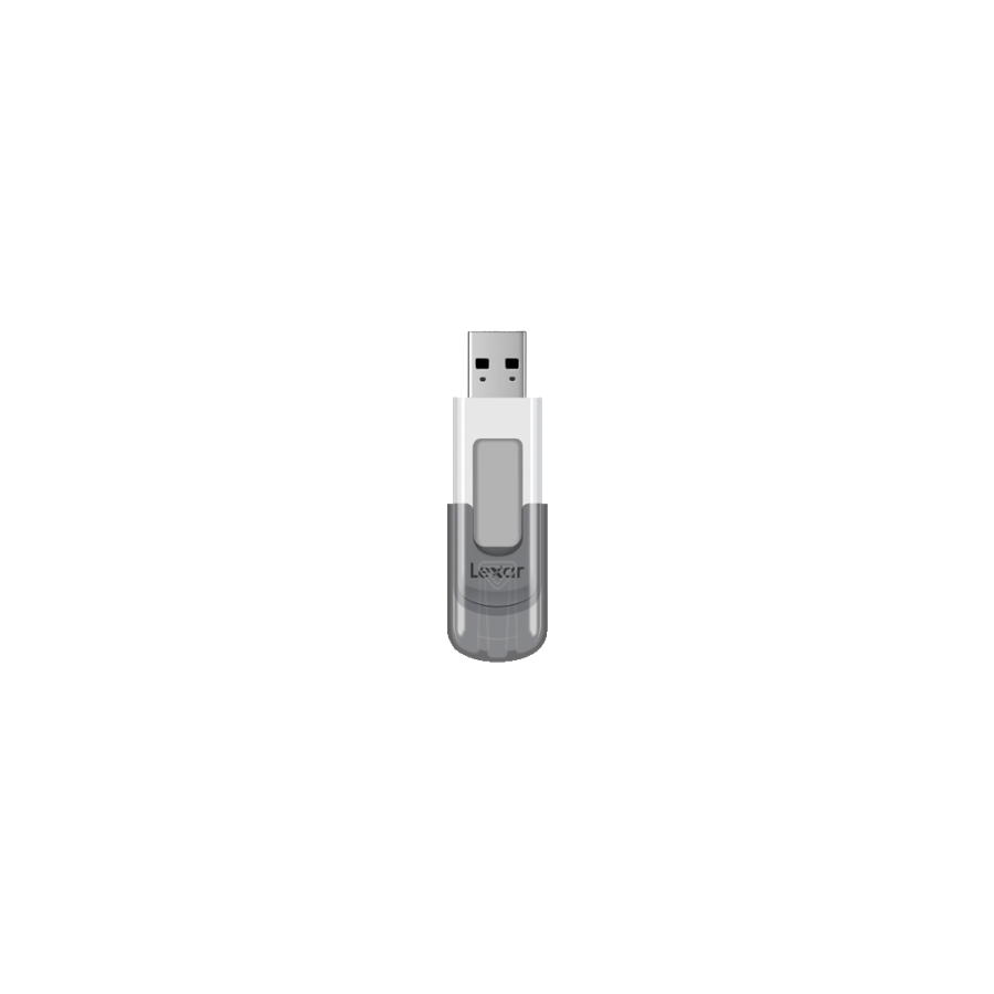 16397-Lexar JumpDrive V100 unidad flash USB 64 GB USB tipo A 3.2 Gen 1 (3.1 Gen 1) Gris, Blanco 16397-Lexar JumpDrive V100 unidad flash USB 64 GB USB tipo A 3.2 Gen 1 (3.1 Gen 1) Gris, Blanco