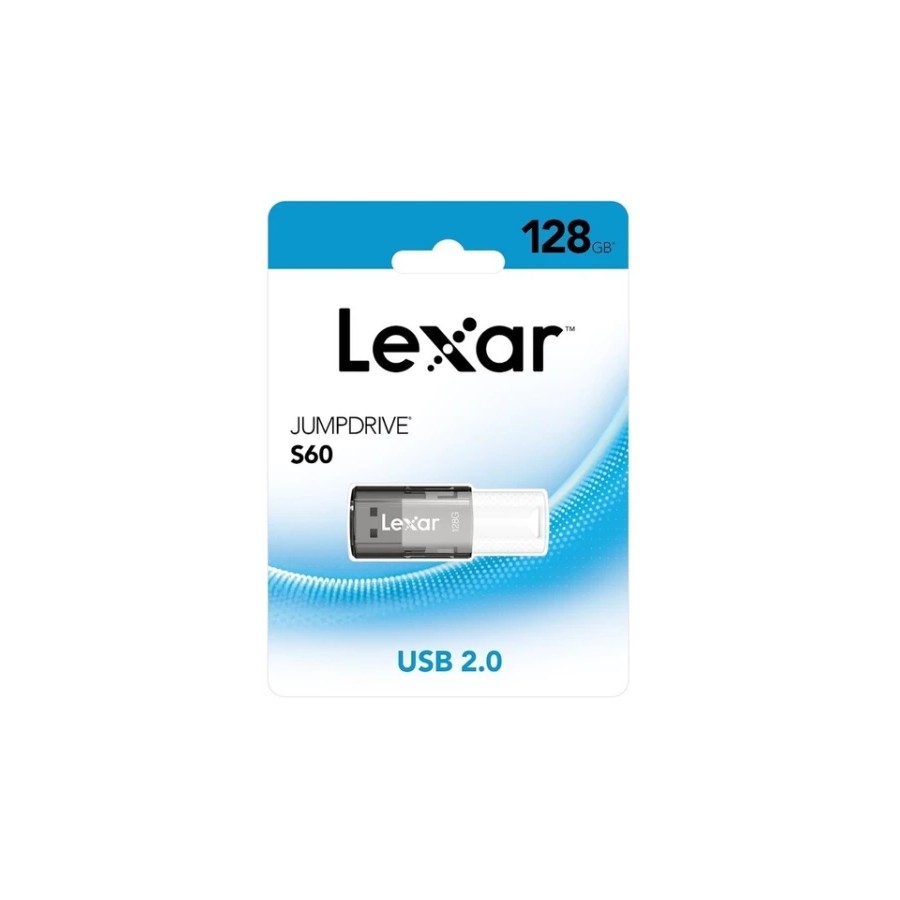 16515-LEXAR 128GB JUMPDRIVE S60 USB 2.0 FLASH DRIVE 16515-LEXAR 128GB JUMPDRIVE S60 USB 2.0 FLASH DRIVE