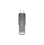 16523-Lexar JumpDrive LJDD400128G-BNQNG unidad flash USB 128 GB USB Tipo C 3.2 Gen 1 (3.1 Gen 1) Gris