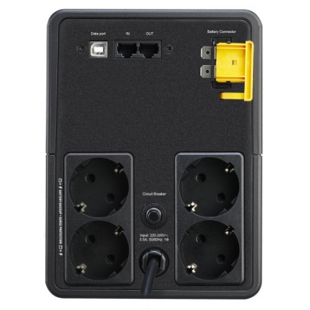 16573-APC BX1200MI-GR sistema de alimentacion ininterrumpida (UPS) Linea interactiva 1,2 kVA 650 W 4 salidas AC
