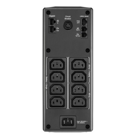 16593-APC BR1300MI sistema de alimentacion ininterrumpida (UPS) Linea interactiva 1,3 kVA 780 W 8 salidas AC