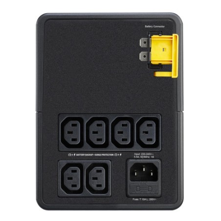 16621-APC Easy UPS sistema de alimentacion ininterrumpida (UPS) Linea interactiva 1,2 kVA 650 W 6 salidas AC