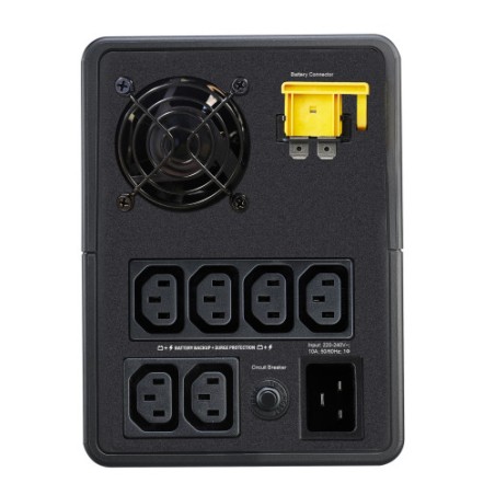 16627-APC Easy UPS sistema de alimentacion ininterrumpida (UPS) Linea interactiva 2,2 kVA 1200 W 6 salidas AC