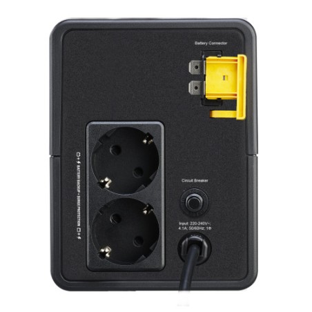 16637-APC BVX900LI-GR sistema de alimentacion ininterrumpida (UPS) Linea interactiva 0,9 kVA 480 W 2 salidas AC