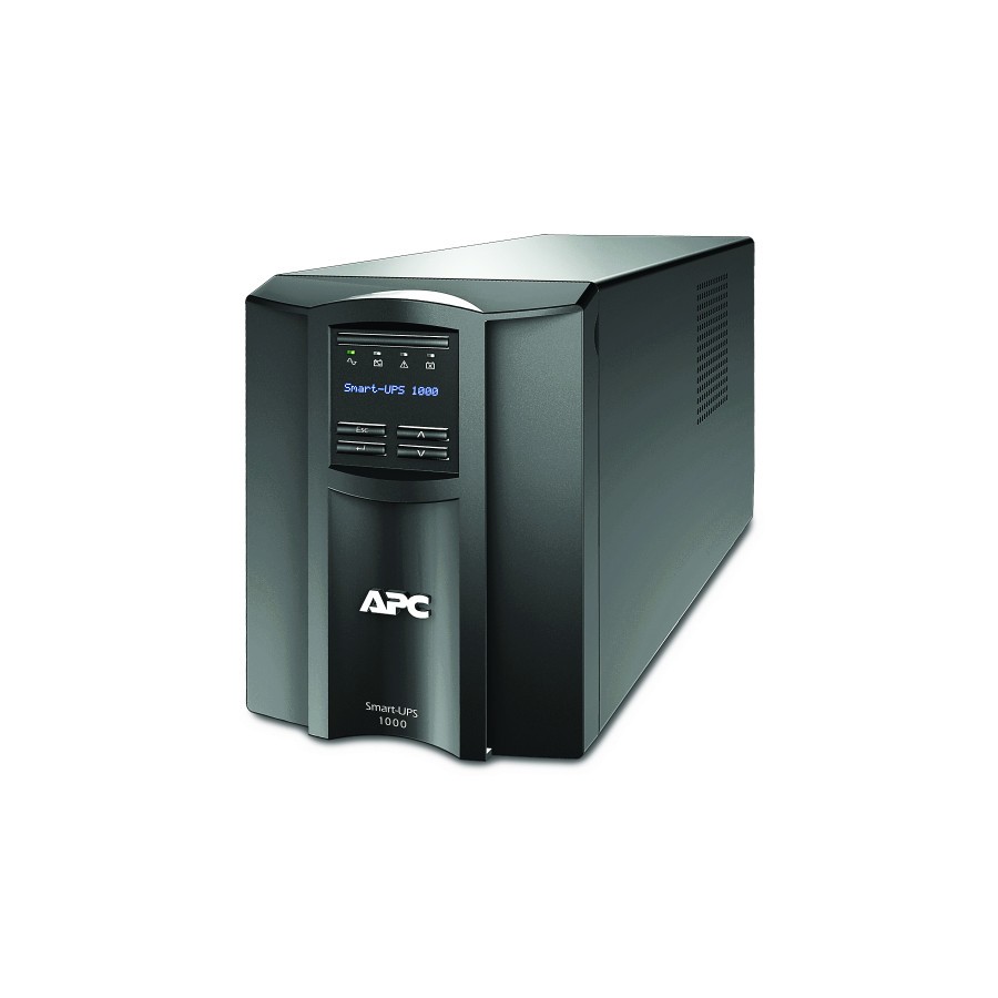 16655-APC SMT1000IC sistema de alimentacion ininterrumpida (UPS) Linea interactiva 1 kVA 700 W 8 salidas AC 16655-APC SMT1000IC sistema de alimentacion ininterrumpida (UPS) Linea interactiva 1 kVA 700 W 8 salidas AC