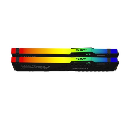 16732-MEMORIA KINGSTON 32GB KIT2 6000MT/S DDR5 CL30  FURY BEAST RGB EXPO - KF560C30BBEAK2-32