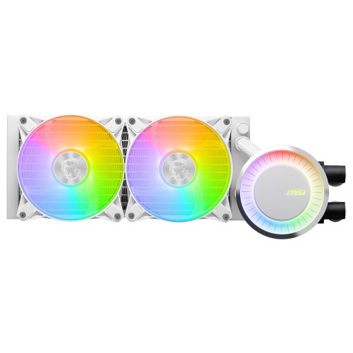 16833-MSI MAG CORELIQUID E240 WHITE sistema de refrigeracion para ordenador Placa base, Procesador Kit de refrigeracion