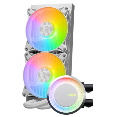 16834-MSI MAG CORELIQUID E240 WHITE sistema de refrigeracion para ordenador Placa base, Procesador Kit de refrigeracion