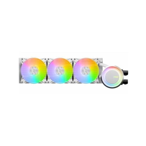 16835-SISTEMA DE REFRIGERACION LIQUIDA MSI PARA CPU MAG CORELIQUID E360 WHITE,INTEL/AMD,RADIADOR 360MM,FAN4PIN,20dBA,ARG