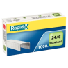 1684-CAJA DE 1000 GRAPAS TIPO 22/6 - 24/6 GALVANIZADAS PARA GRAPADORAS DE SOBREMESA/OFICINA RAPID 24855600