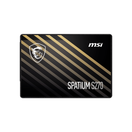 16847-MSI SPATIUM S270 SATA 2.5 960GB unidad de estado solido 2.5" Serial ATA III 3D NAND