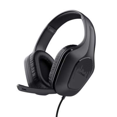 Trust GXT 415 Zirox Auriculares Alambrico Diadema Juego Negro