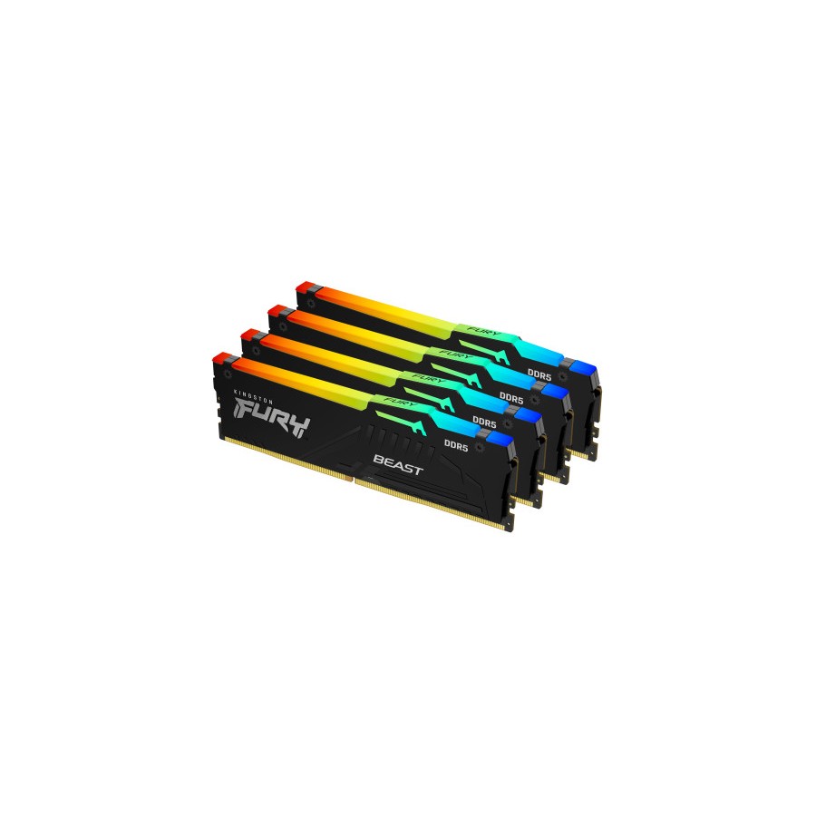 16904-Kingston Technology FURY Beast RGB modulo de memoria 128 GB 4 x 32 GB DDR5 16904-Kingston Technology FURY Beast RGB modulo de memoria 128 GB 4 x 32 GB DDR5