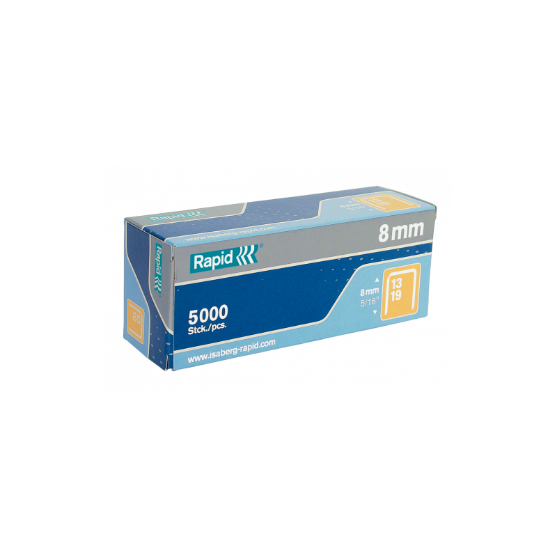 1691-CAJA DE 5000 GRAPAS TIPO 13/8 GALVANIZADAS PARA CLAVADORAS RAPID 1183 1691-CAJA DE 5000 GRAPAS TIPO 13/8 GALVANIZADAS PARA CLAVADORAS RAPID 1183
