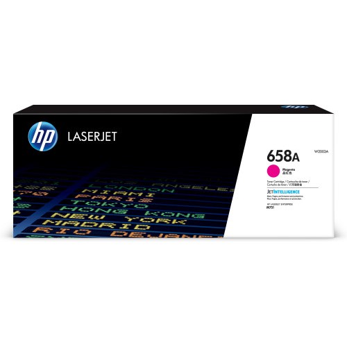 16941-HP Cartucho de toner Original LaserJet 658A magenta
