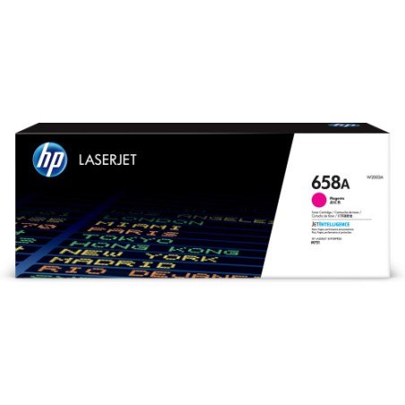 16941-HP Cartucho de toner Original LaserJet 658A magenta