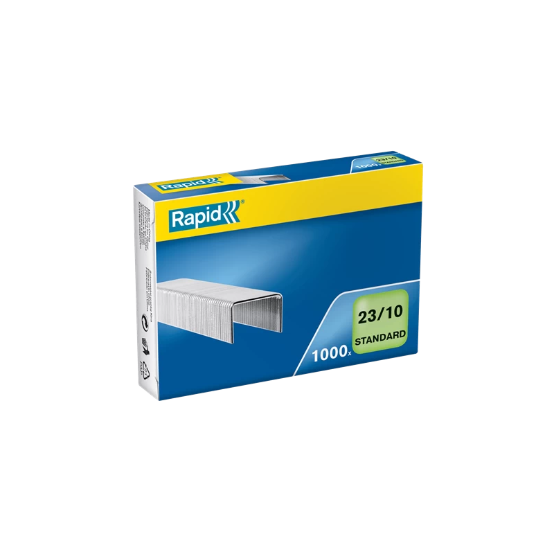 1697-CAJA DE 1000 GRAPAS TIPO 23/10 GALVANIZADAS PARA GRAPADORAS DE GRUESOS RAPID 24869300 1697-CAJA DE 1000 GRAPAS TIPO 23/10 GALVANIZADAS PARA GRAPADORAS DE GRUESOS RAPID 24869300