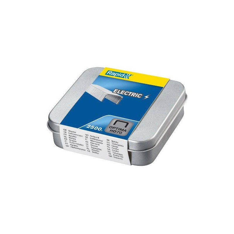 1701-CAJA DE 2.500 GRAPAS OPTIMA HD70 GALVANIZADA PARA GRAPADORAS ELECTRICAS REXEL 5001375 1701-CAJA DE 2.500 GRAPAS OPTIMA HD70 GALVANIZADA PARA GRAPADORAS ELECTRICAS REXEL 5001375