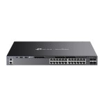 17071-TP-Link Omada SG6428XHP switch Gestionado L3 Gigabit Ethernet (10/100/1000) Energia sobre Ethernet (PoE) 1U Negro