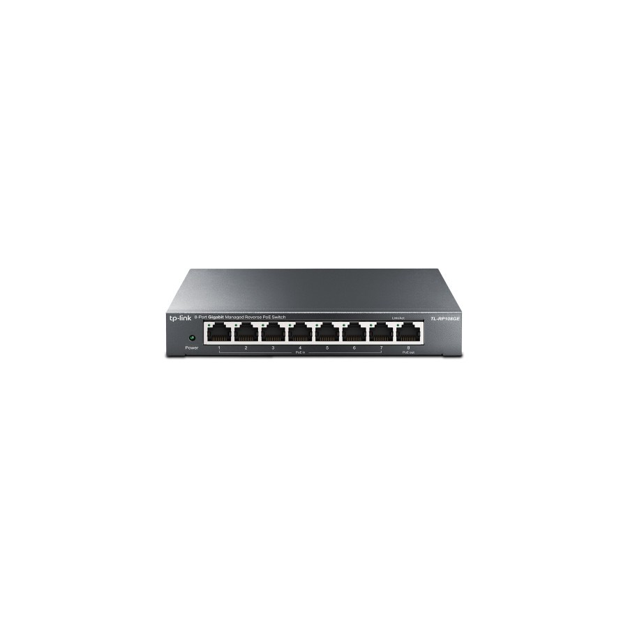 17077-TP-Link TL-RP108GE switch Gestionado L2 Gigabit Ethernet (10/100/1000) Energia sobre Ethernet (PoE) Negro 17077-TP-Link TL-RP108GE switch Gestionado L2 Gigabit Ethernet (10/100/1000) Energia sobre Ethernet (PoE) Negro