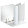 1708-CARPETA PERSONALIZABLE PVC 2 BOLSILLOS ANILLAS 2-25 MM. FORMATO A4 COLOR BLANCO ESSELTE 49737