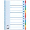 1710-SEPARADOR DE CARTON CON CARATULA INDICE 12 POSICIONES FORMATO A4 COLORES VIVOS ESSELTE 100194