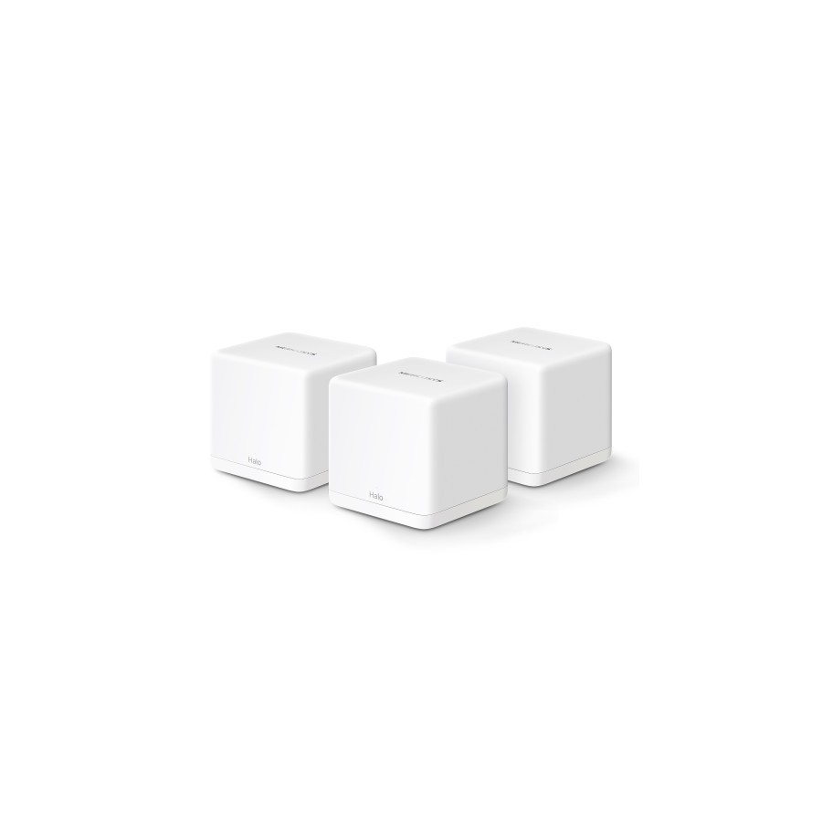 17101-Mercusys HALO H60X Doble banda (2,4 GHz / 5 GHz) Wi-Fi 6 (802.11ax) Blanco 2 Interno 17101-Mercusys HALO H60X Doble banda (2,4 GHz / 5 GHz) Wi-Fi 6 (802.11ax) Blanco 2 Interno