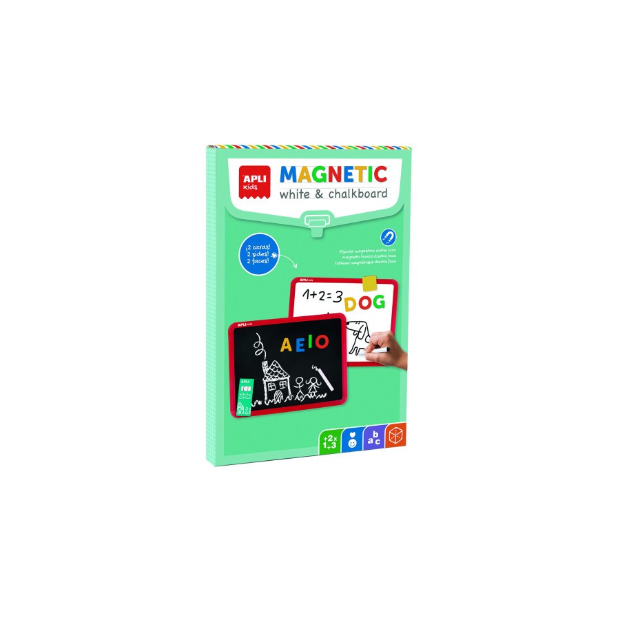 17186-PIZARRA MAGNETICA DOBLE CARA APLI 19112 17186-PIZARRA MAGNETICA DOBLE CARA APLI 19112