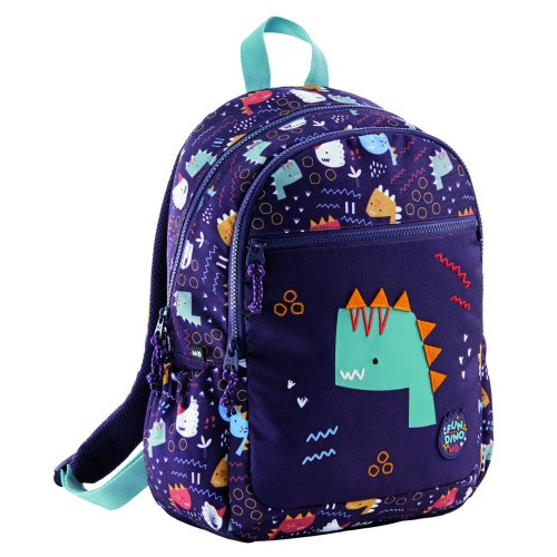 17188-MOCHILA TRIPLE LISBOA RECICLADA FUN DINO MIQUELRIUS MR19247