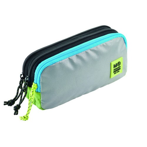 17203-PORTATODOS TRIPLE RECTANGULAR RECICLADO RIDER GREEN MIQUELRIUS MR19335