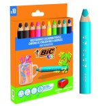 17209-ESTUCHE LAPICES MULTISUPERFICIE BLISTER 10UDS BIC 515276