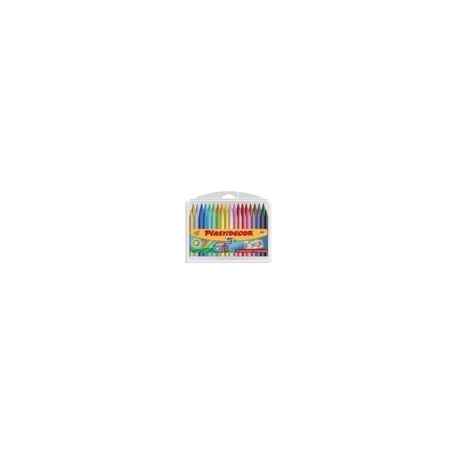 17221-ESTUCHE 36 CERAS PLASTIDECOR BIC 8823372 17221-ESTUCHE 36 CERAS PLASTIDECOR BIC 8823372