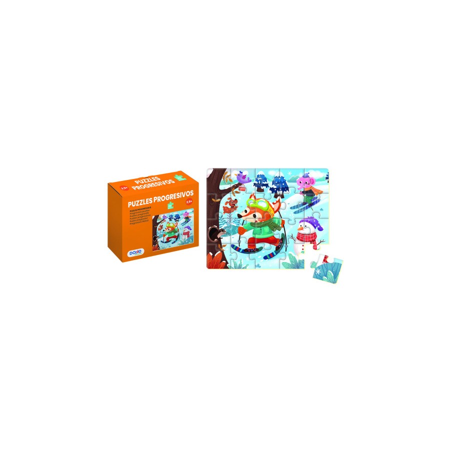 17264-PUZZLE DE 20 PIEZAS - A PARTIR DE 2,5 ANOS DOHE 65005