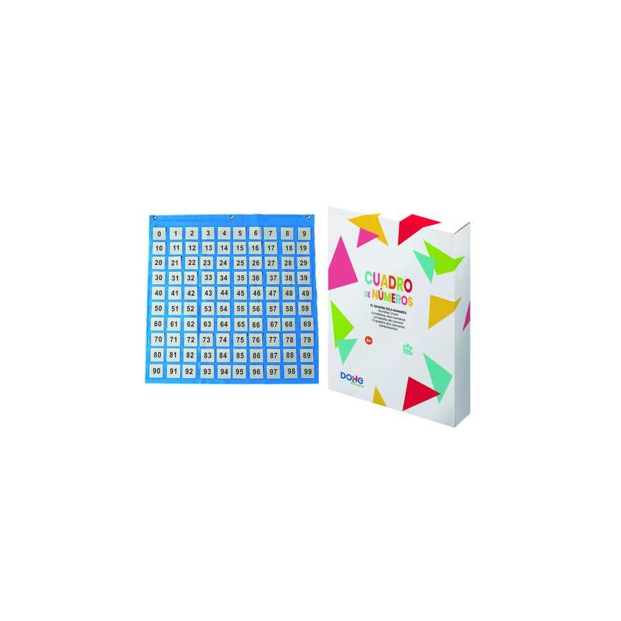 17280-CAJA CUADRO DE NUMEROS - A PARTIR DE 6 ANOS DOHE 1019
