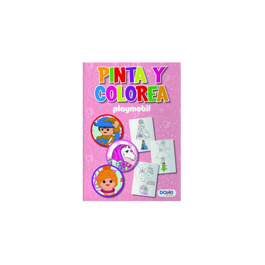 17282-LIBROS DE COLOREAR A4 - PLAYMOBIL - MODELO PRINCESS DOHE 51736 17282-LIBROS DE COLOREAR A4 - PLAYMOBIL - MODELO PRINCESS DOHE 51736