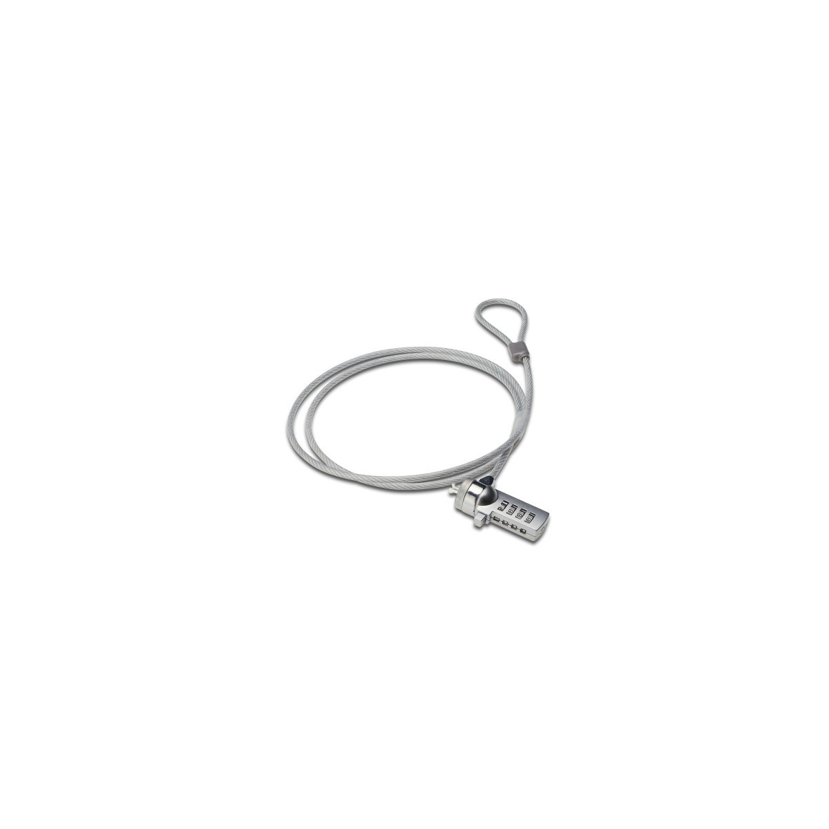 Ewent EW1241 cable antirrobo Plata 15 m